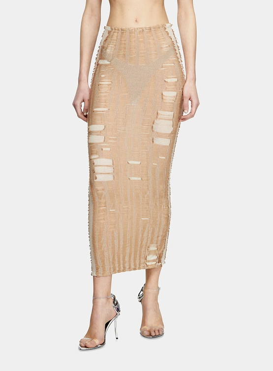 Женская юбка Diesel M-Calina Ivory Cream