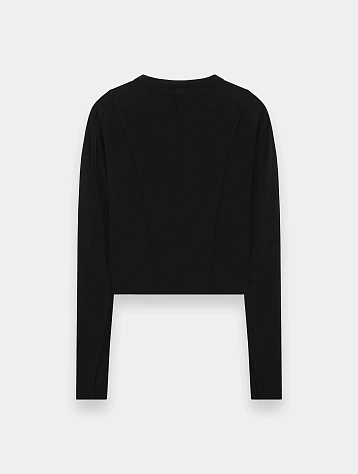 Женский лонгслив thom/krom W TS 534 Black