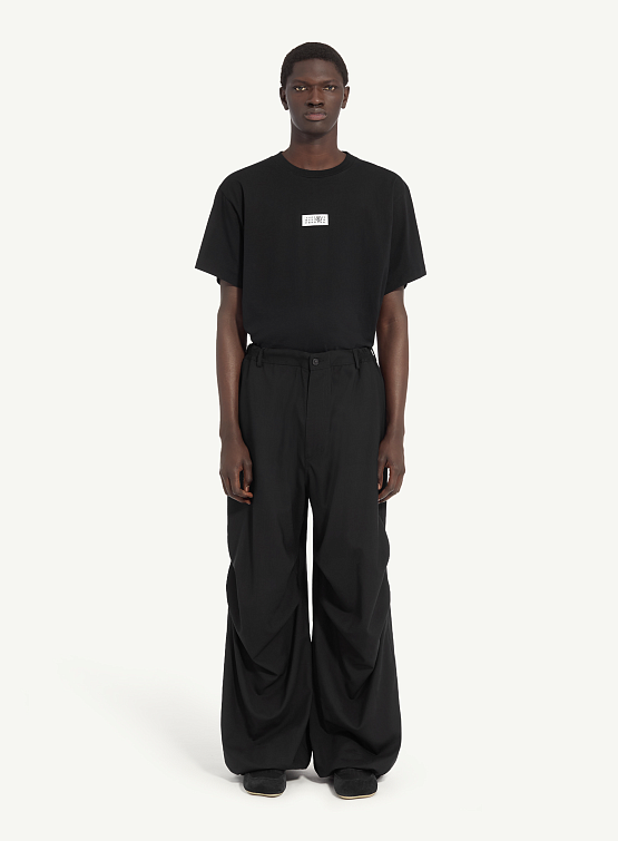 Брюки MM6 Maison Margiela Tailoring Wool Black