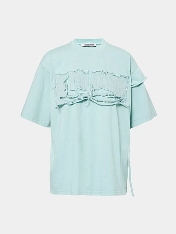 Женская Футболка Ottolinger Distressed Oversized Blue