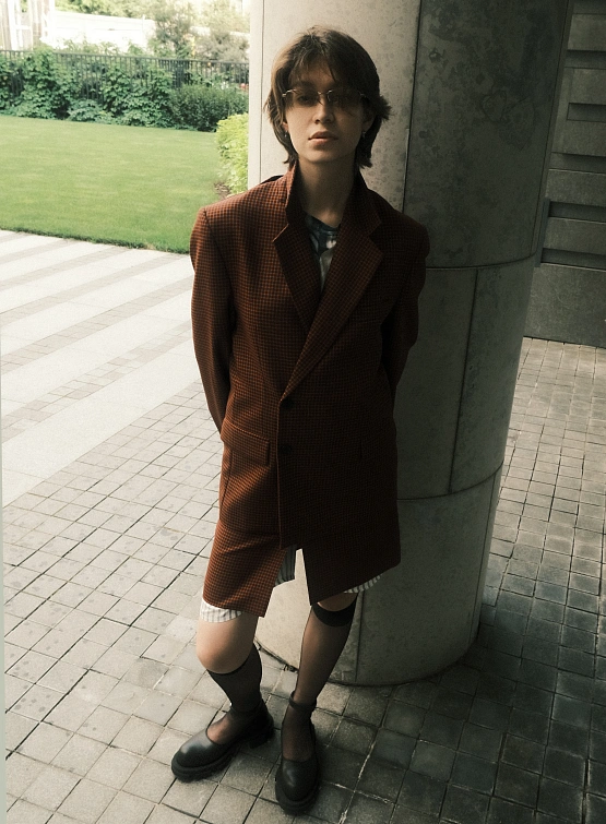 Женская юбка Botter Swim Skirt Red Checks