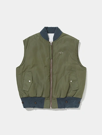 Жилет PIET MA-1 Distressed Green