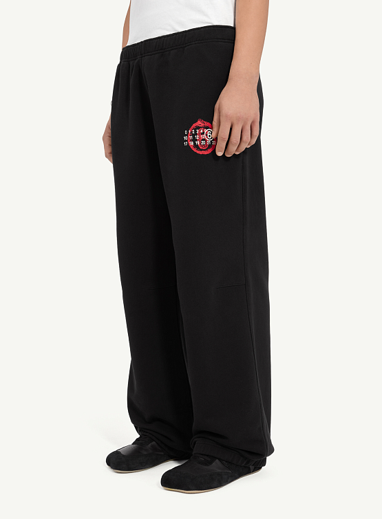 Брюки MM6 Maison Margiela Year Of The Snake Black