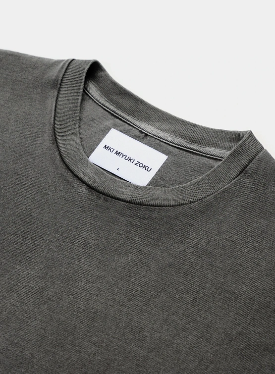 Лонгслив MKI MIYUKI ZOKU Uniform L/S Pigment Black