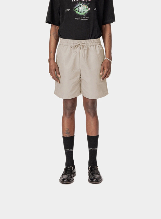 Шорты Han Kjøbenhavn Track Shorts Light Grey