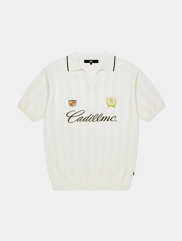 Поло LMC Mesh Knit Polo Shirt Ivory
