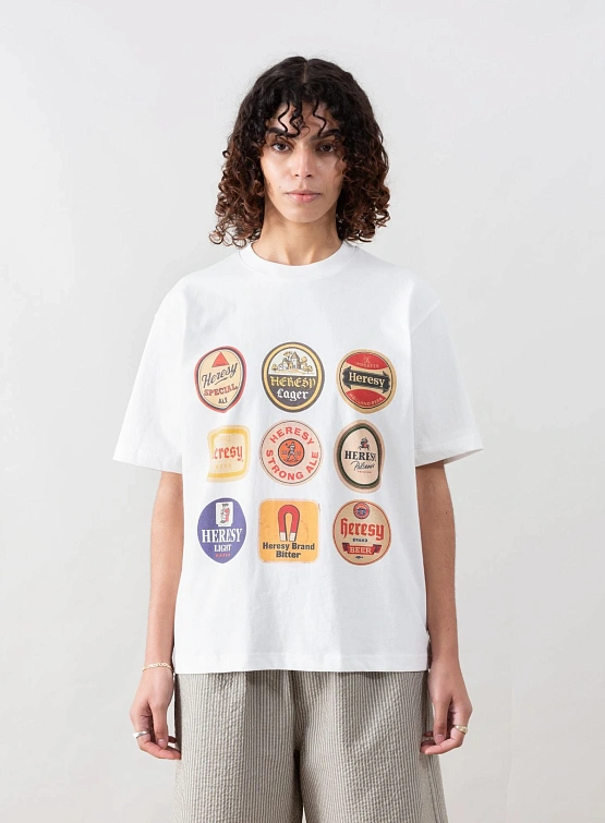 Футболка Heresy Beer Ecru