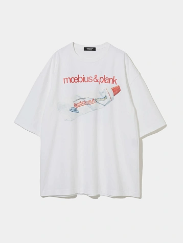 Футболка UNDERCOVER Graphic Print Moebius & Plank White