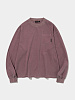 Лонгслив Uniform Bridge Dyeing Pocket L/s Tee Pigment Red