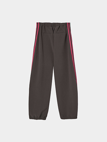 Женские брюки Open YY Side Taped Wide Brown