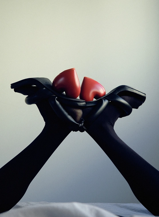 Женские туфли YUME YUME Love Heel Black Red