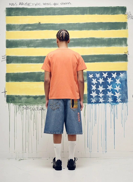 Шорты PIET Brand New Washed Denim