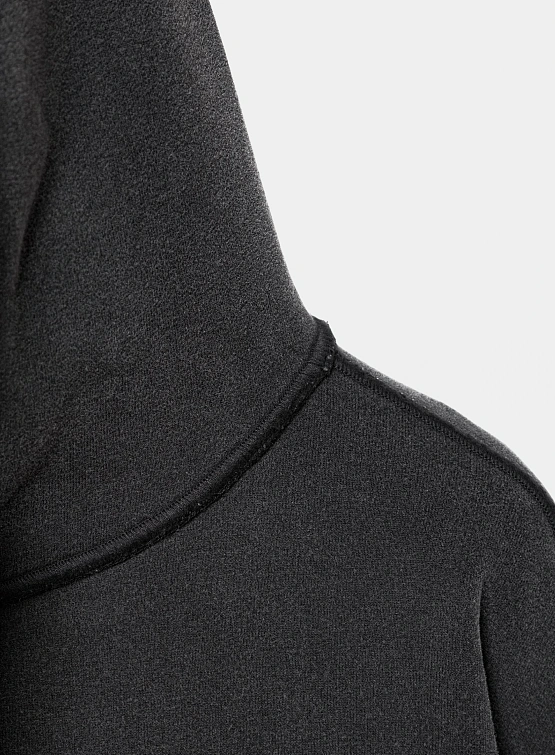 Худи ARNODEFRANCE 'Antisocial Flavor White' Washed Black