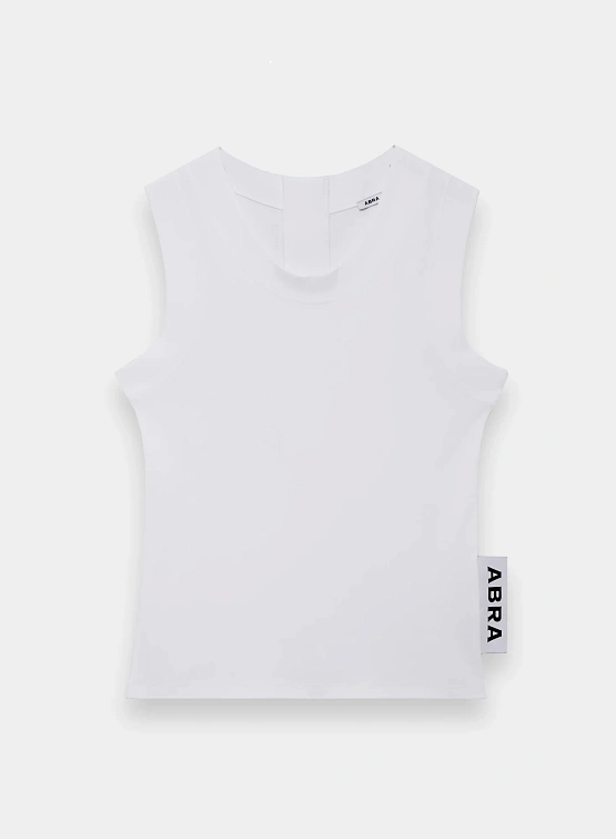 Женский топ ABRA Toy Tank Top White