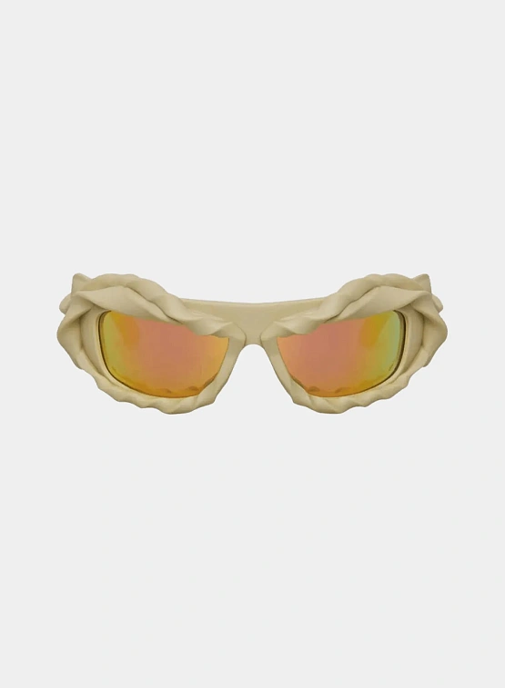 Очки Ottolinger Twisted Sunglasses Beige/Gold