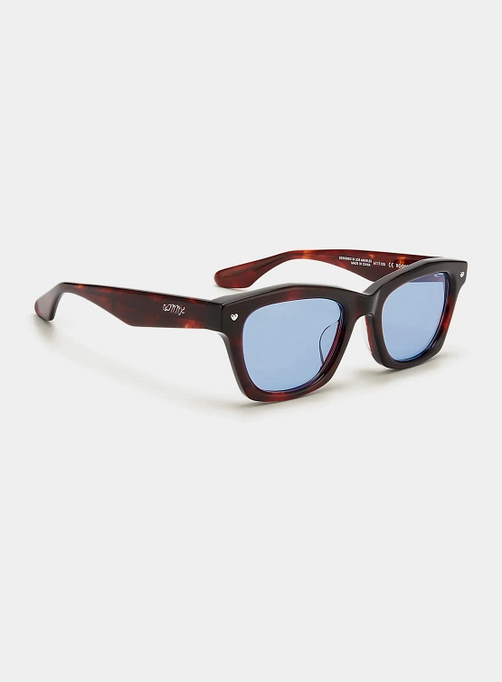 Очки Bonnie Clyde Room Service Red Tortoise & Blue Tint