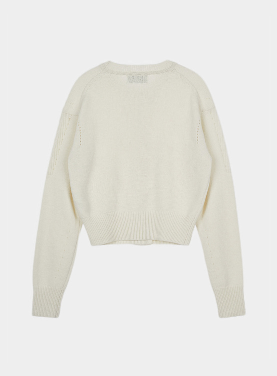 Женский кардиган Recto Front Open Detail Cream