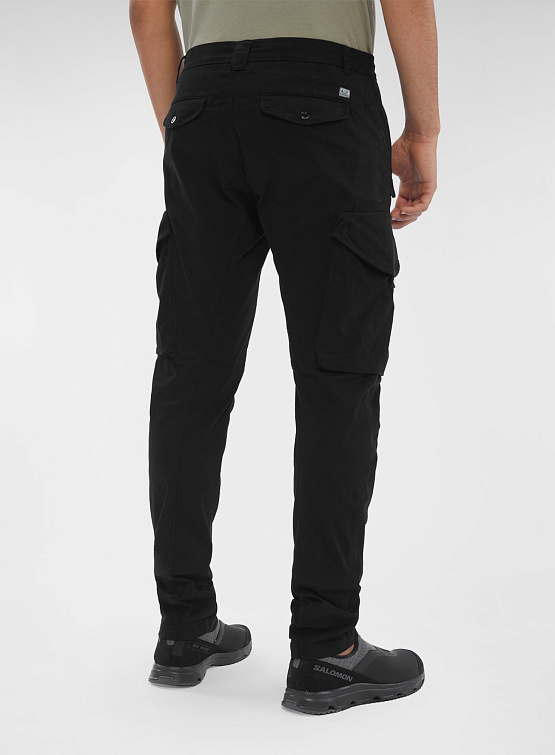 Брюки C.P. Company Stretch Sateen Ergonomic Lens Black