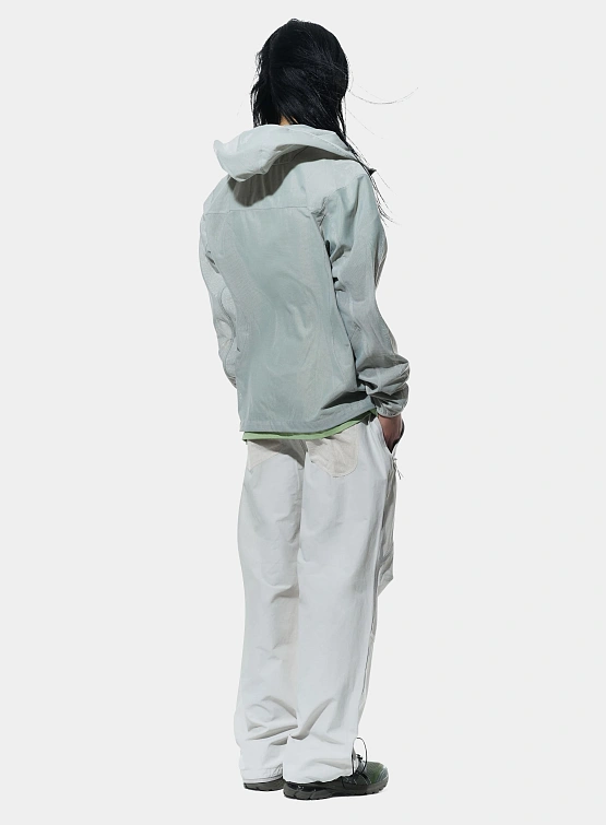 Брюки SAN SAN GEAR Webbing Patched Pants White