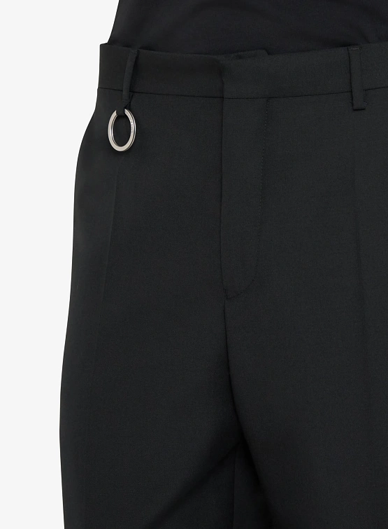 Брюки Études Wool Straight Suit Pant Black