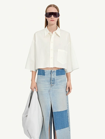 Женская рубашка MM6 Maison Margiela White