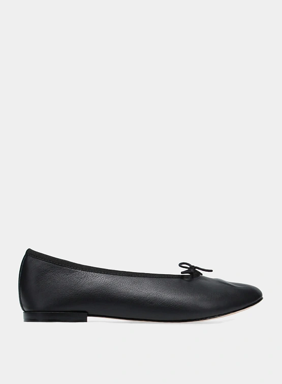 Женские балетки Marine Serre x Repetto Lilouh Ballet Flats Black