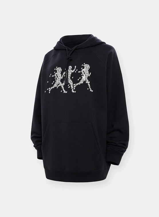 Худи 3.PARADIS Running Kids Hooded Washed Black