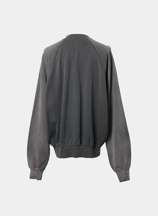 Свитшот WARREN LOTAS Raglan Crewneck Black