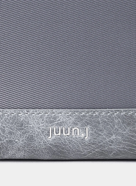 Кардхолдер JUUN.J Nylon Zip Card Holder Grey