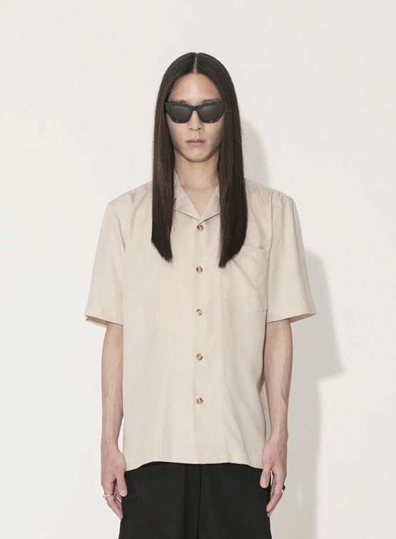 Рубашка Han Kjøbenhavn Tencel Shirt Sand