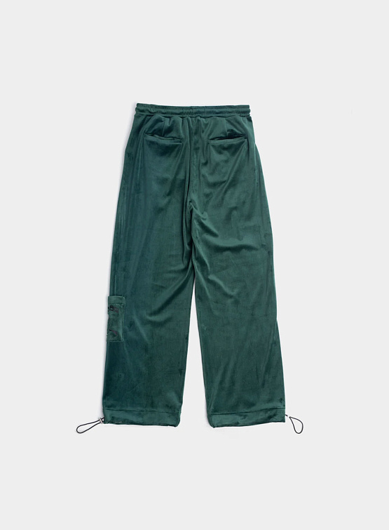 Брюки Jungles Jungles I Tried Velour Pant Green