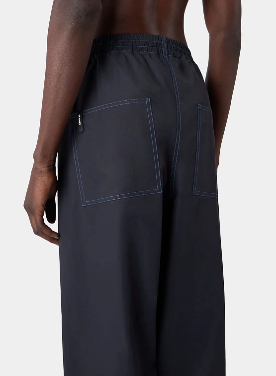 Брюки Sunnei Elastic Pants Dark Blue