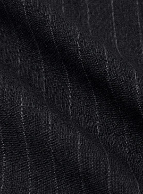 Блейзер Hed Mayner Pinstripe Cashmere Blazer Dark Grey