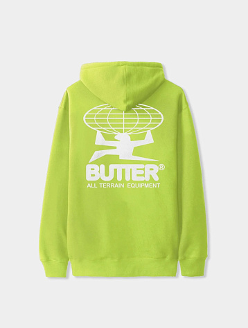 Худи Butter Goods All Terrain Pullover Safety Green