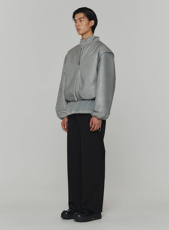 Куртка-трансформер AMOMENTO Mens Detachable Grey