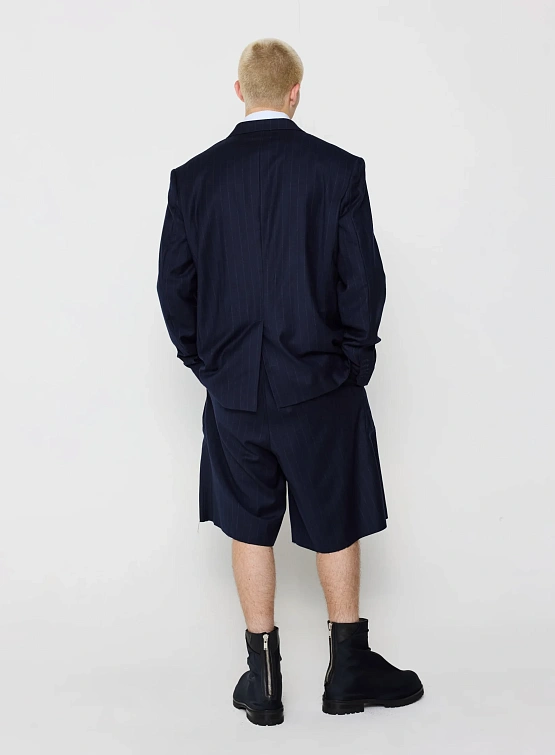 Шорты 424 Classic Shorts Pinstripes Blue