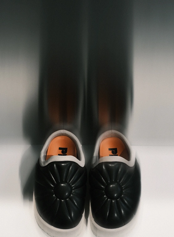 Сабо PDF Sole Uranus Leather Black