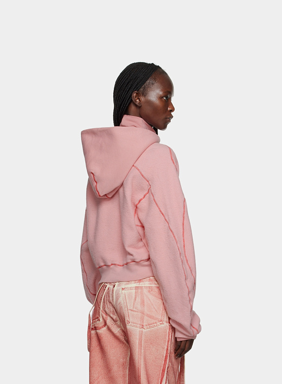 Женское зип-худи Ottolinger Multiline Hoodie Pink