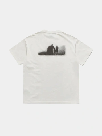 Футболка UNAFFECTED Smudge T-Shirt Off White