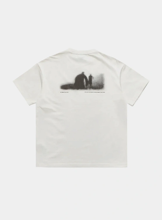 Футболка UNAFFECTED Smudge T-Shirt Off White