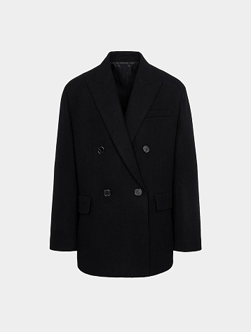 Женский пиджак JUUN.J Wool Double Midi Coat Black