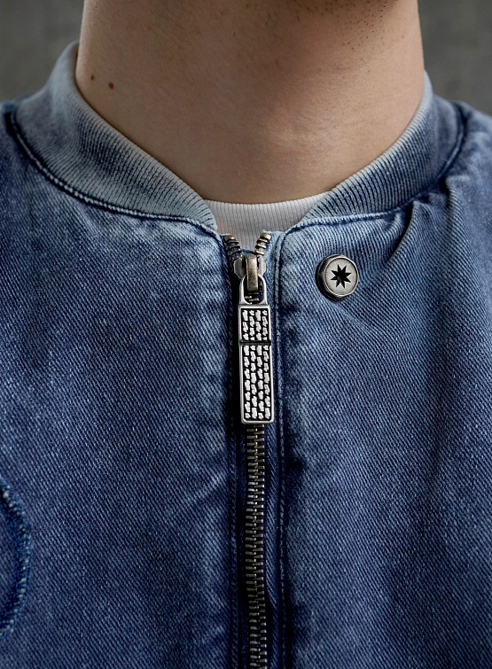 Бомбер PDF Rayan Blue