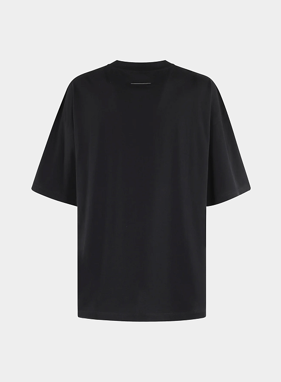 Футболка MM6 Maison Margiela M Logo Numeric Black