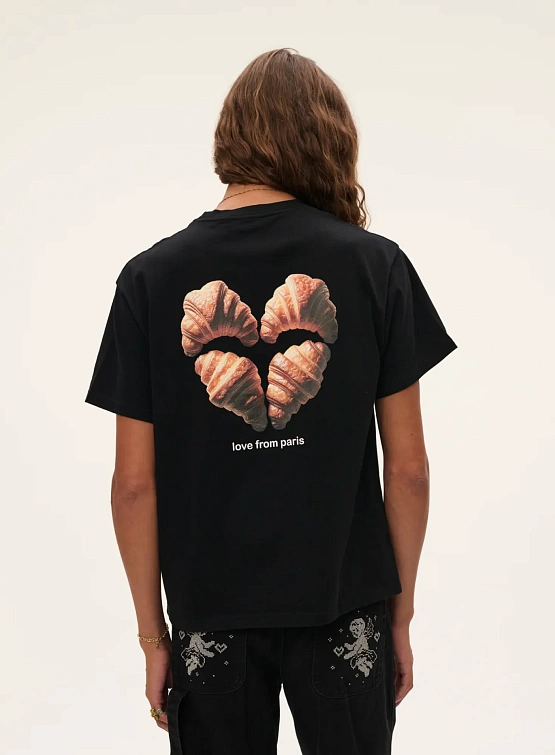 Футболка Carne Bollente Croissant Crush Black
