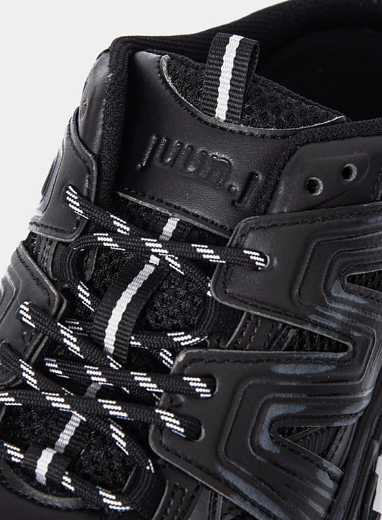 Мюли JUUN.J Synthetic Leather Trainer Mule Shoes Black