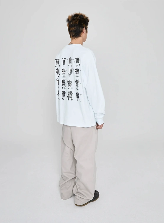 Лонгслив YESEYESEE A Logo L/S White