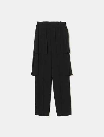 Женские юбка-брюки UNDERCOVER Straight Georgette Pleated Black