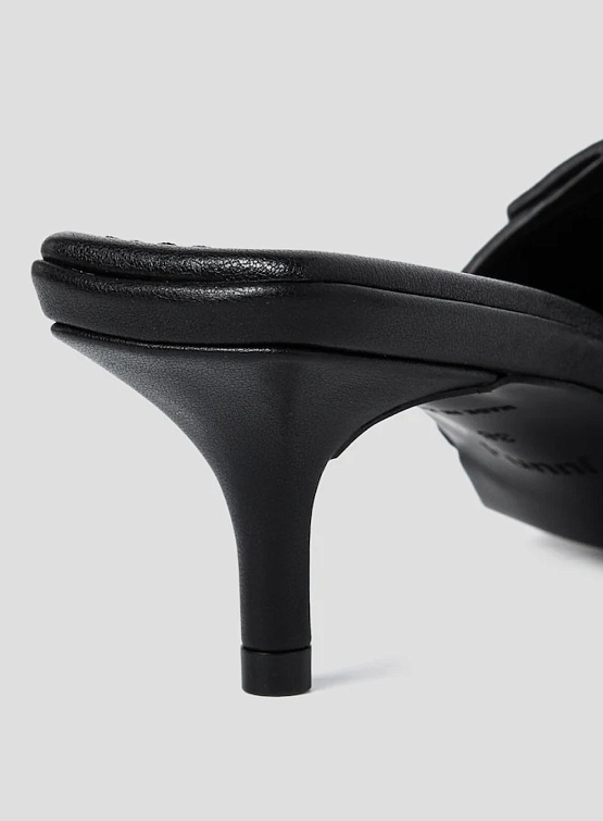 Туфли JUUN.J Leather Heeled Black