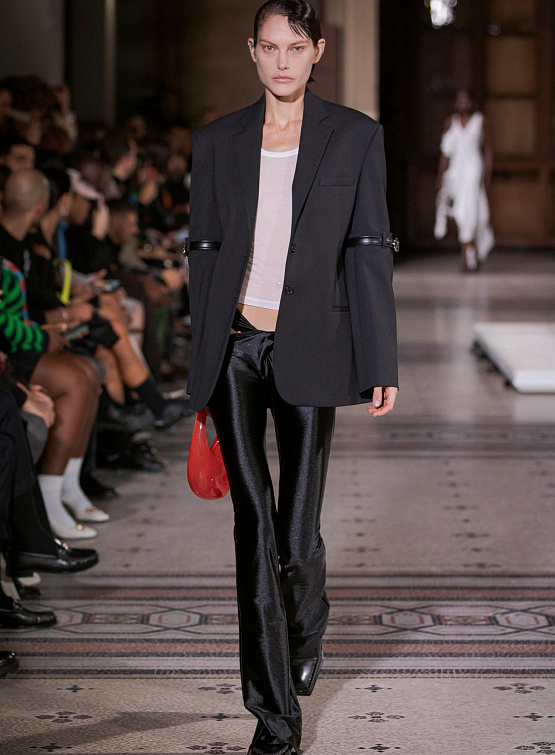 Сумка Coperni Glass Mini Swipe Red