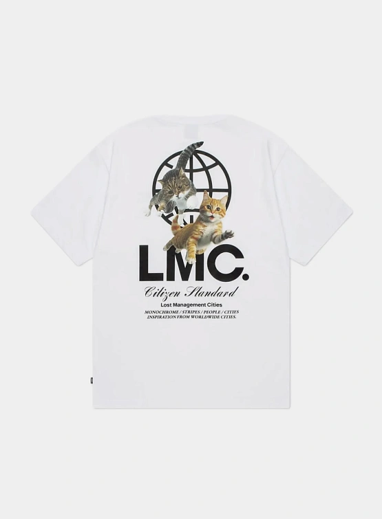 Футболка LMC Flying Cats Tee White